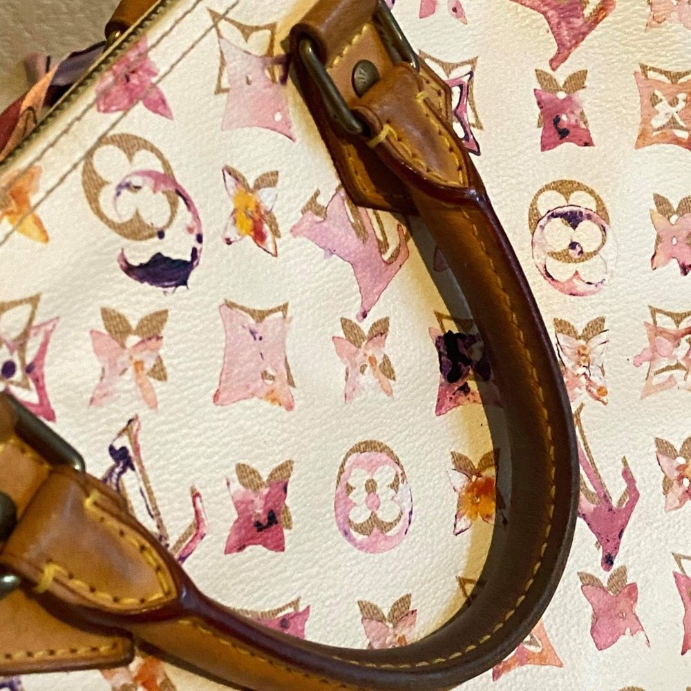❌GETTING NEW VACHETTA Louis Vuitton Watercolor 30 - Picture 7 of 16